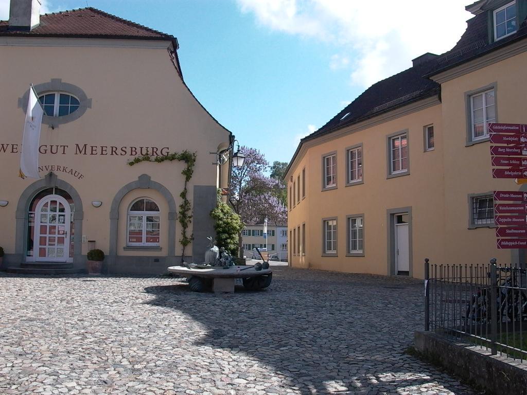 Ferienwohnung Studio am Neuen Schloss Meersburg Exterior foto